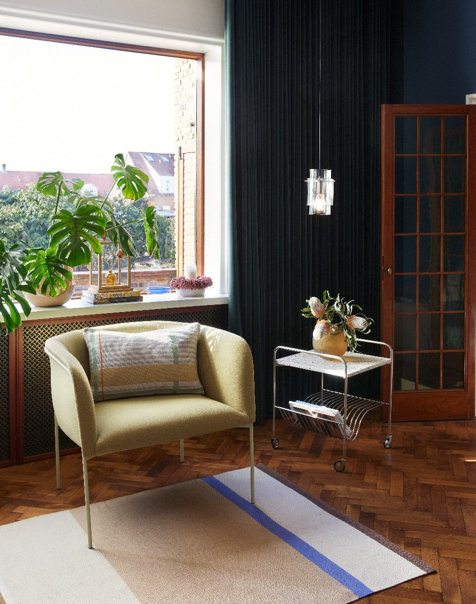 Eyrie Lounge Tool, Kollane / Heleroheline - Hübsch - snug.ee