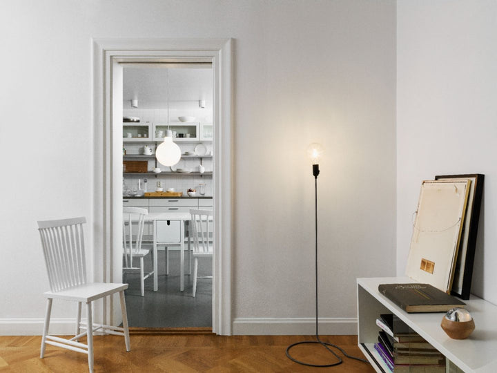 Cord Põrandavalgusti, Must - Design House Stockholm - snug.ee