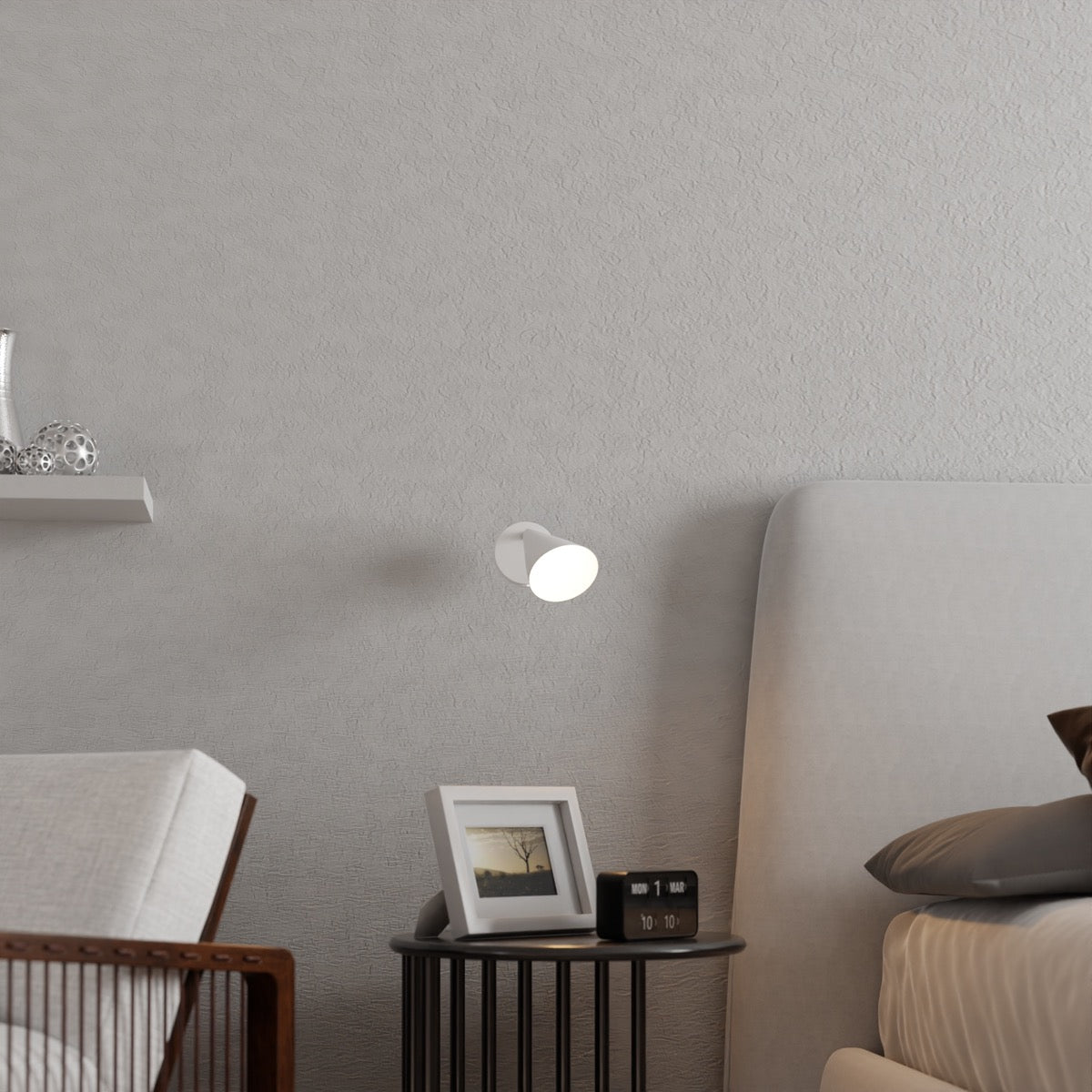 Lux Seinavalgusti, Valge - Sessak - snug.ee