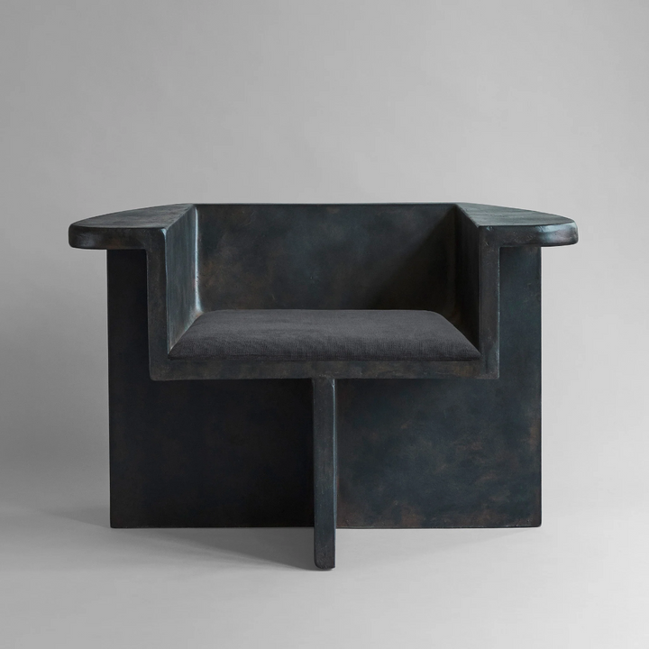 Brutus Lounge Tooli Istmepadi, Charcoal - 101 Copenhagen - snug.ee
