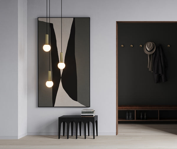 No. 2 Rippvalgusti, Messing - 101 Copenhagen - snug.ee
