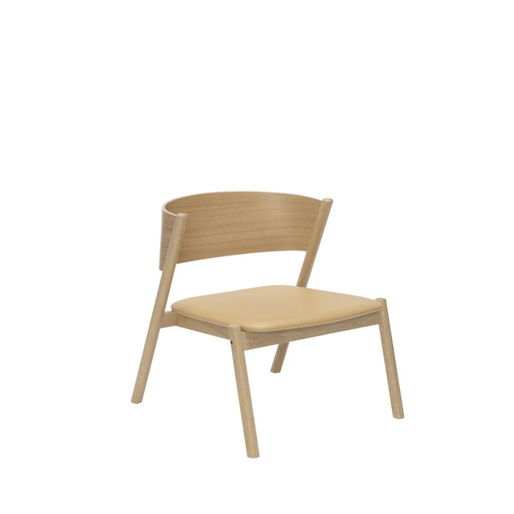 Oblique Lounge Tool, Tamm - Hübsch - snug.ee
