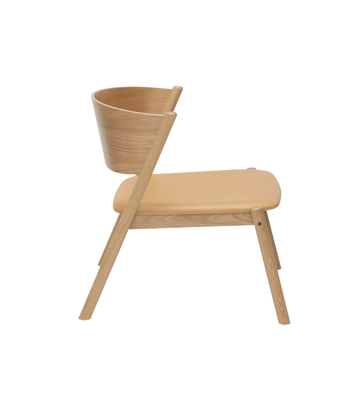 Oblique Lounge Tool, Naturaalne - Hübsch - snug.ee