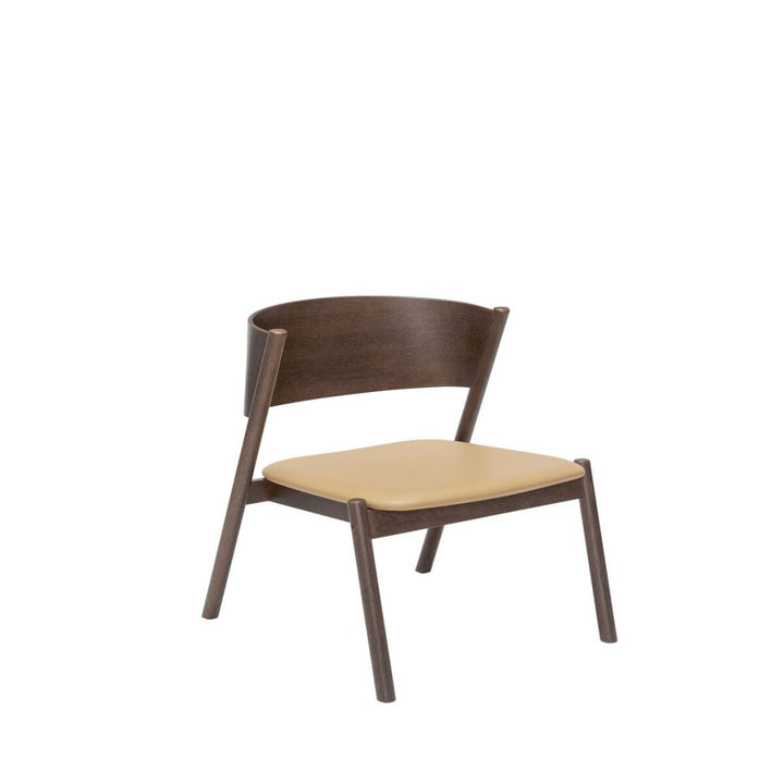Oblique Lounge Tool, Tumepruun - Hübsch - snug.ee