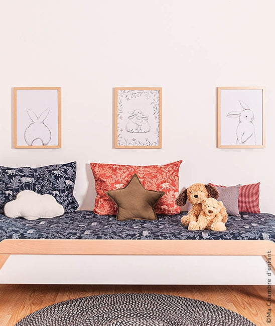 Lastetoa Poster, Bunny Loves You 30x40 cm - Lilipinso - snug.ee