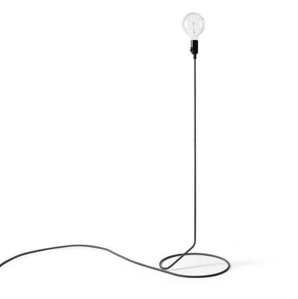 Cord Põrandavalgusti, Must - Design House Stockholm - snug.ee