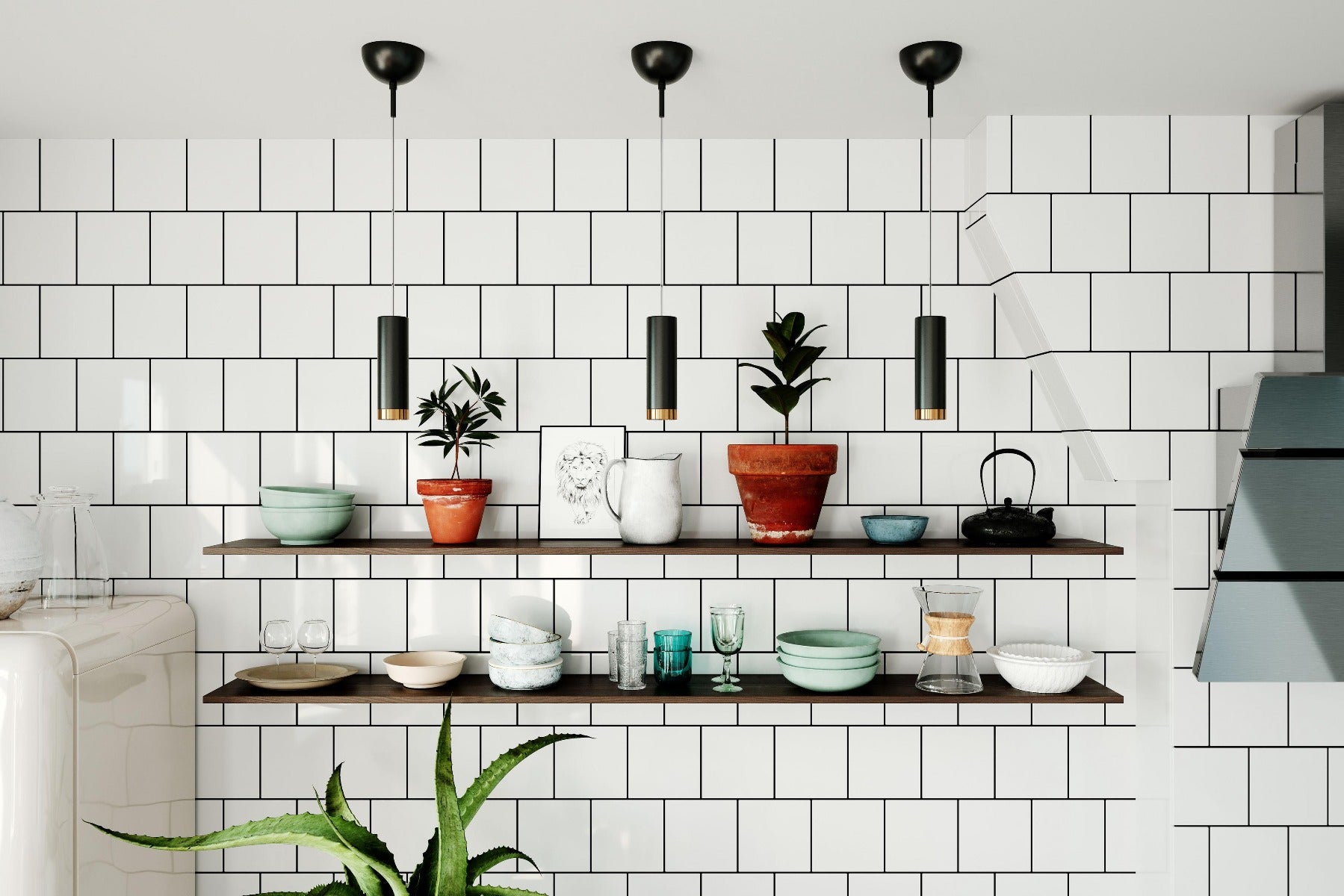 Puls Rippvalgusti, Must - By Rydens - snug.ee