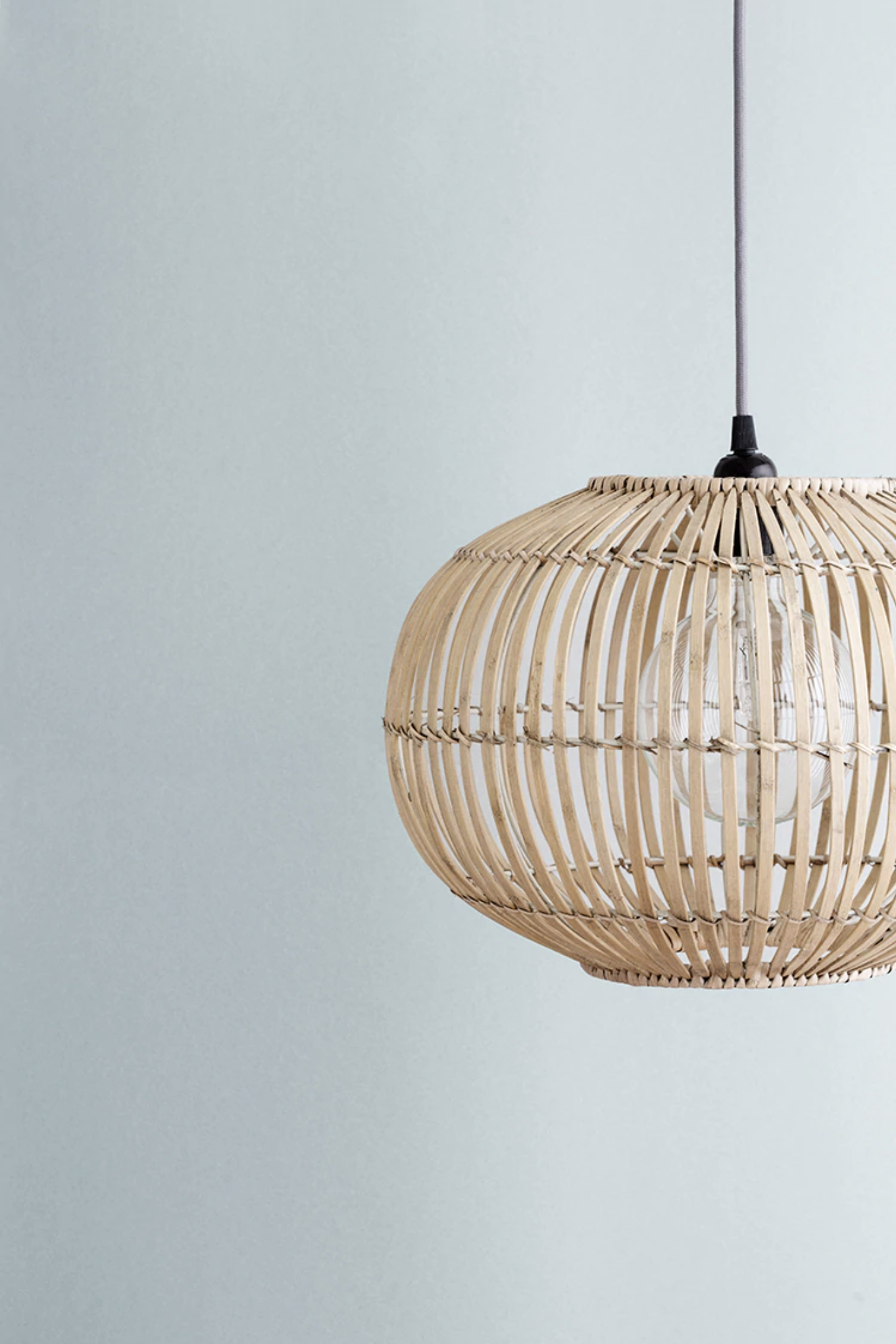 Zep Pendant - Broste Copenhagen - Bambusest Lambivari - snug.ee