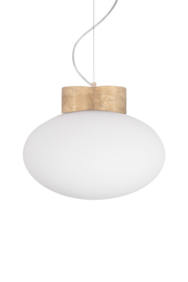 Mammut 30 Rippvalgusti, Travertiin - Globen Lighting - snug.ee